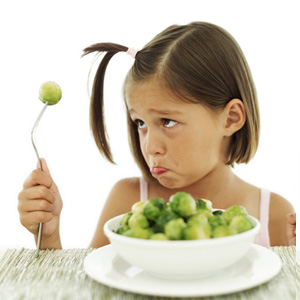 Дети не любят овощи